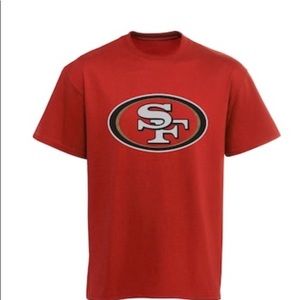 San Francisco 49ers red team logo T-shirt